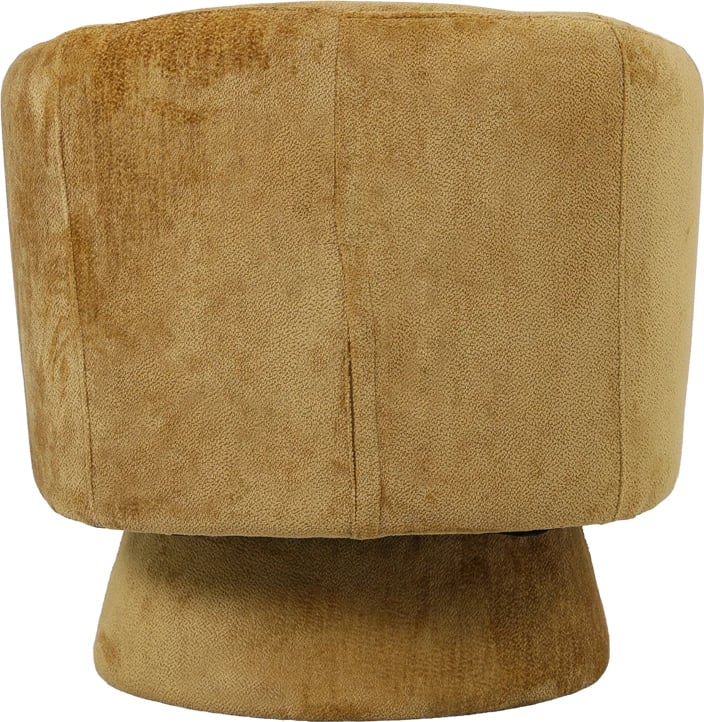 Kreslo rrotulluese, ngjyrë mjaltë, 78x81x77cm