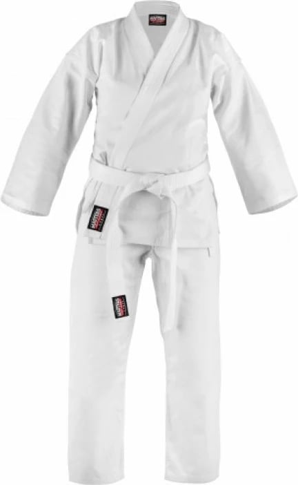 Kimono Karate Masters për Meshkuj, Femra dhe Fëmijë, i Bardhë - 9 oz, 150 cm