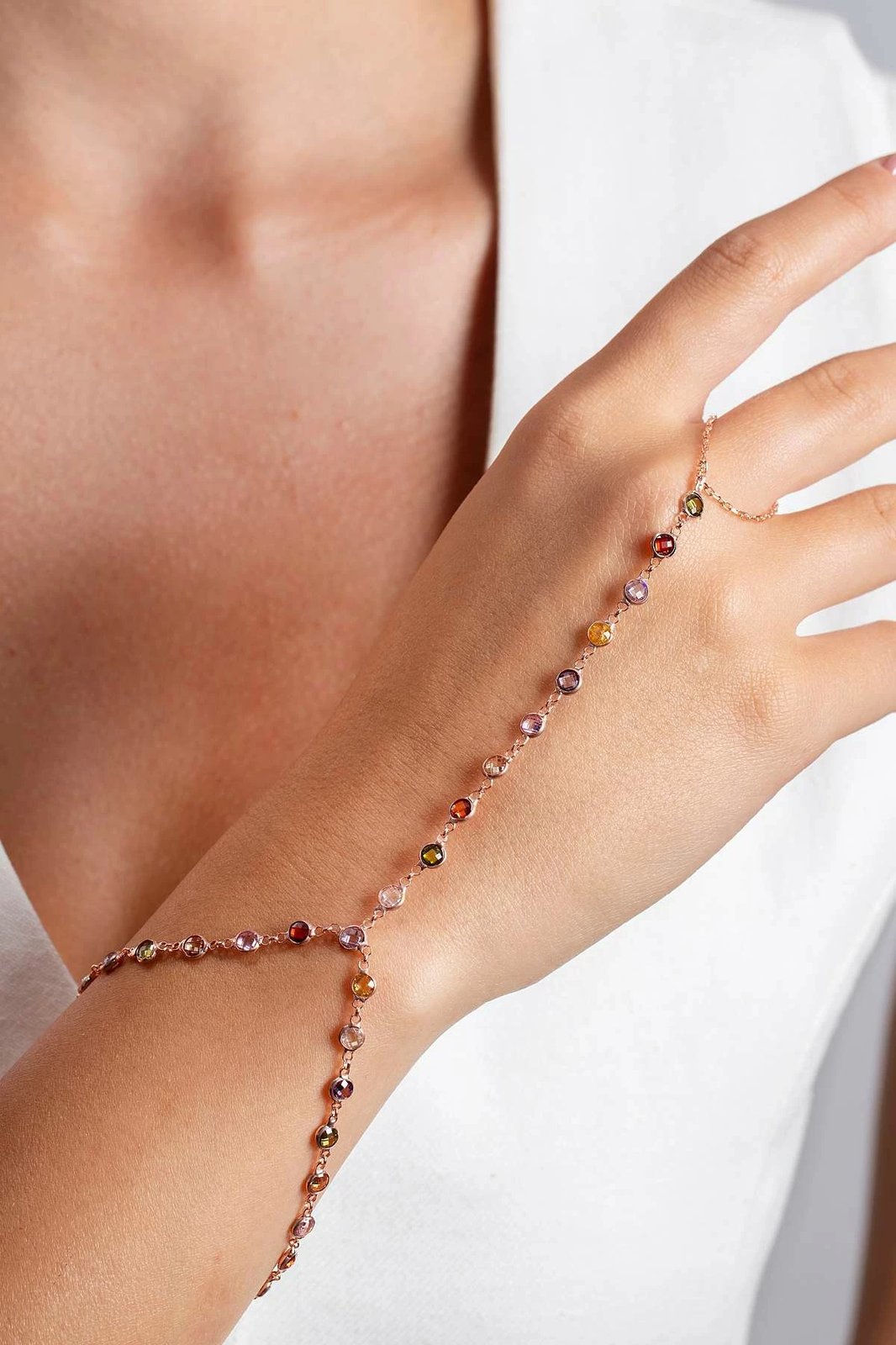 Zinxhir argjendi rozë gold Jumeon, TFNY65246R