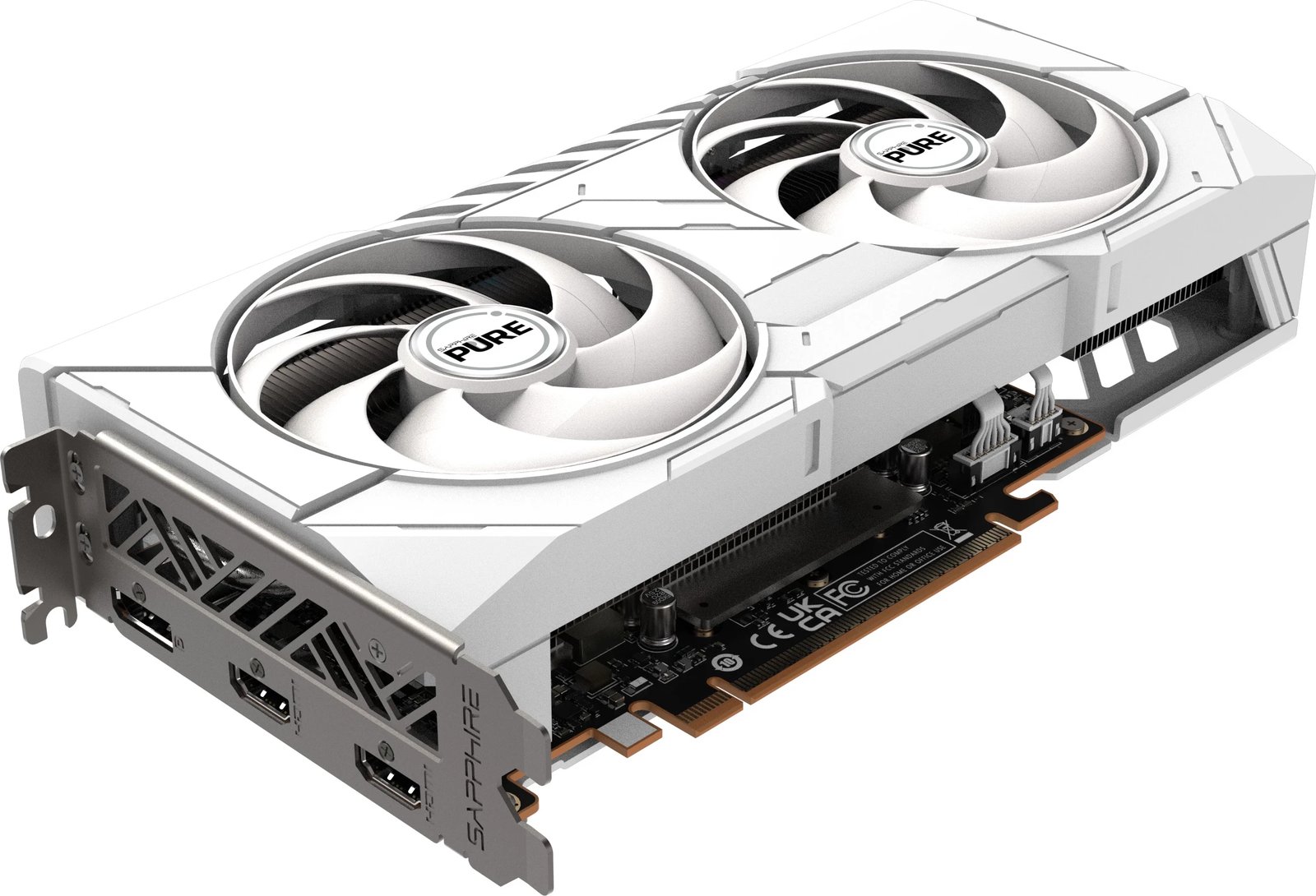Kartelë grafike Sapphire RX 9060 XT Pure Radeon OC 16GB GDDR6 e bardhë