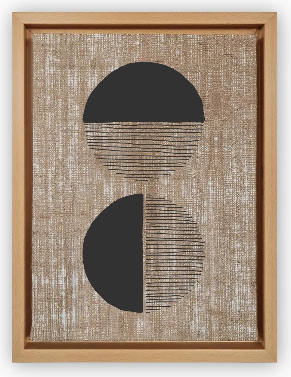 Pikturë dekorative në kanavacë, shumëngjyrëshe, Wallity LNJ17893327825 - 36x46cm