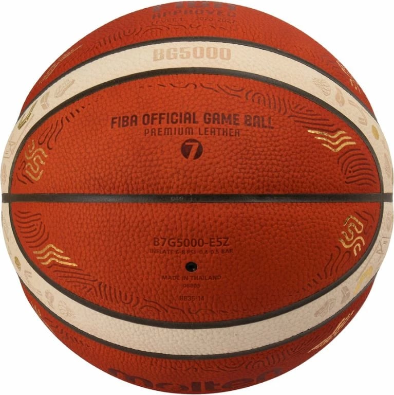 Top basketbolli Molten, portokalli