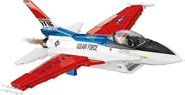 Set blloqe ndërtimi, Cobi, F-16 (YF-16) First Flight 1974 COBI-5892, 375 pjesë, shkallë 1:48, seri Armed Forces