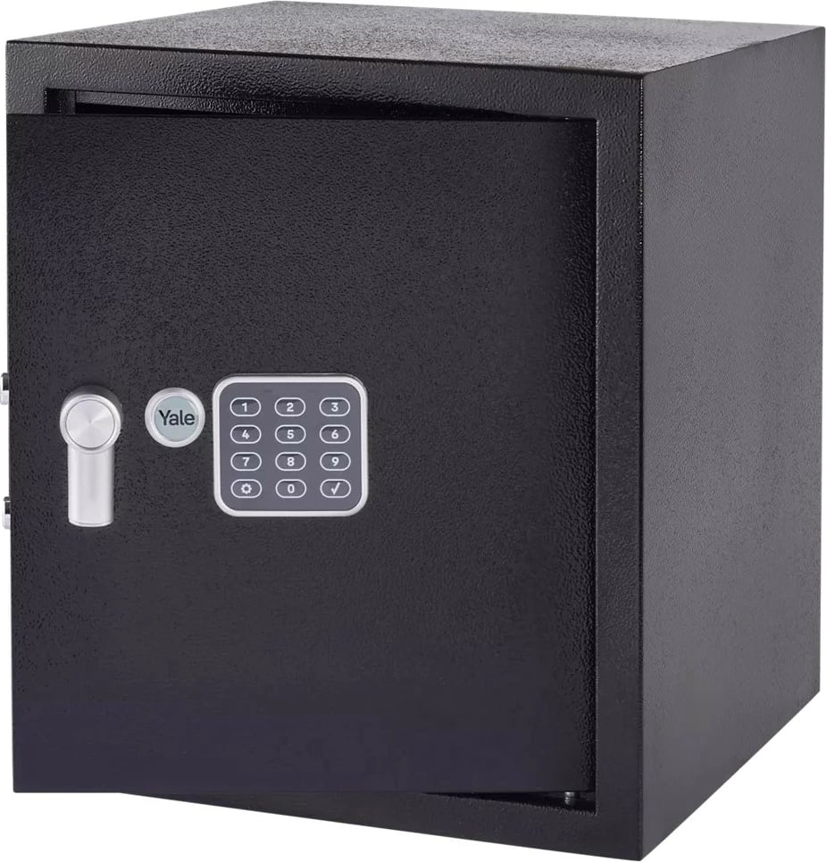 Kasafortë zyre YALE HOME YSV/390/DB2, elektronike, 40L, e zezë