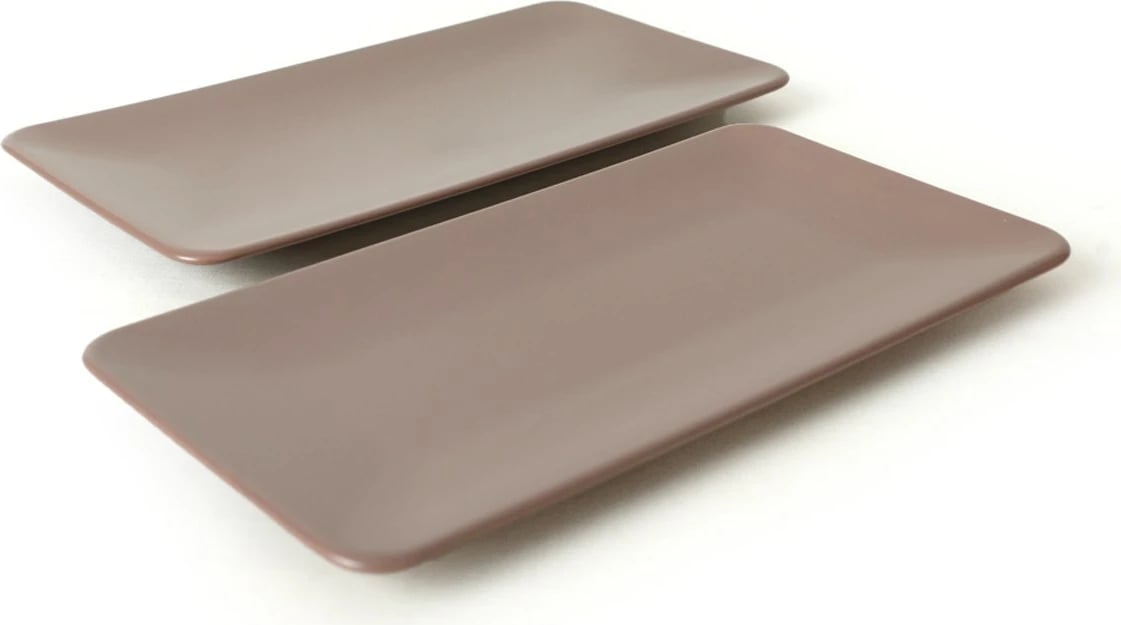 Set pjatash servirëse (2 copë), Hermia Concept, taupe, ST032002F958A000000MAKYK00