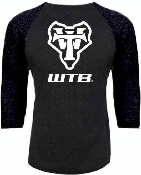 Maicë me mëngë të gjata WTB, gri e zezë