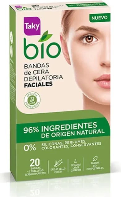 Banda depilimi për fytyrë Taky Bio, 20 copë