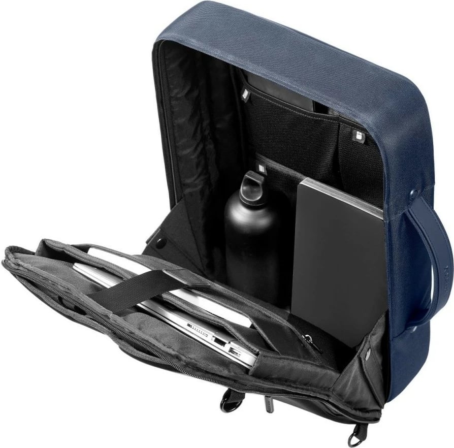 Çantë shpine/aktovka XD DESIGN BOBBY BIZZ 2.0, për laptop 16", navy blue