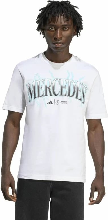 Maicë për meshkuj adidas, e bardhë