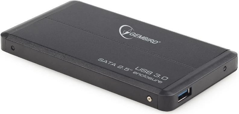Kuti për disk HDD, Gembird EE2-U3S-2, 2.5", e zezë