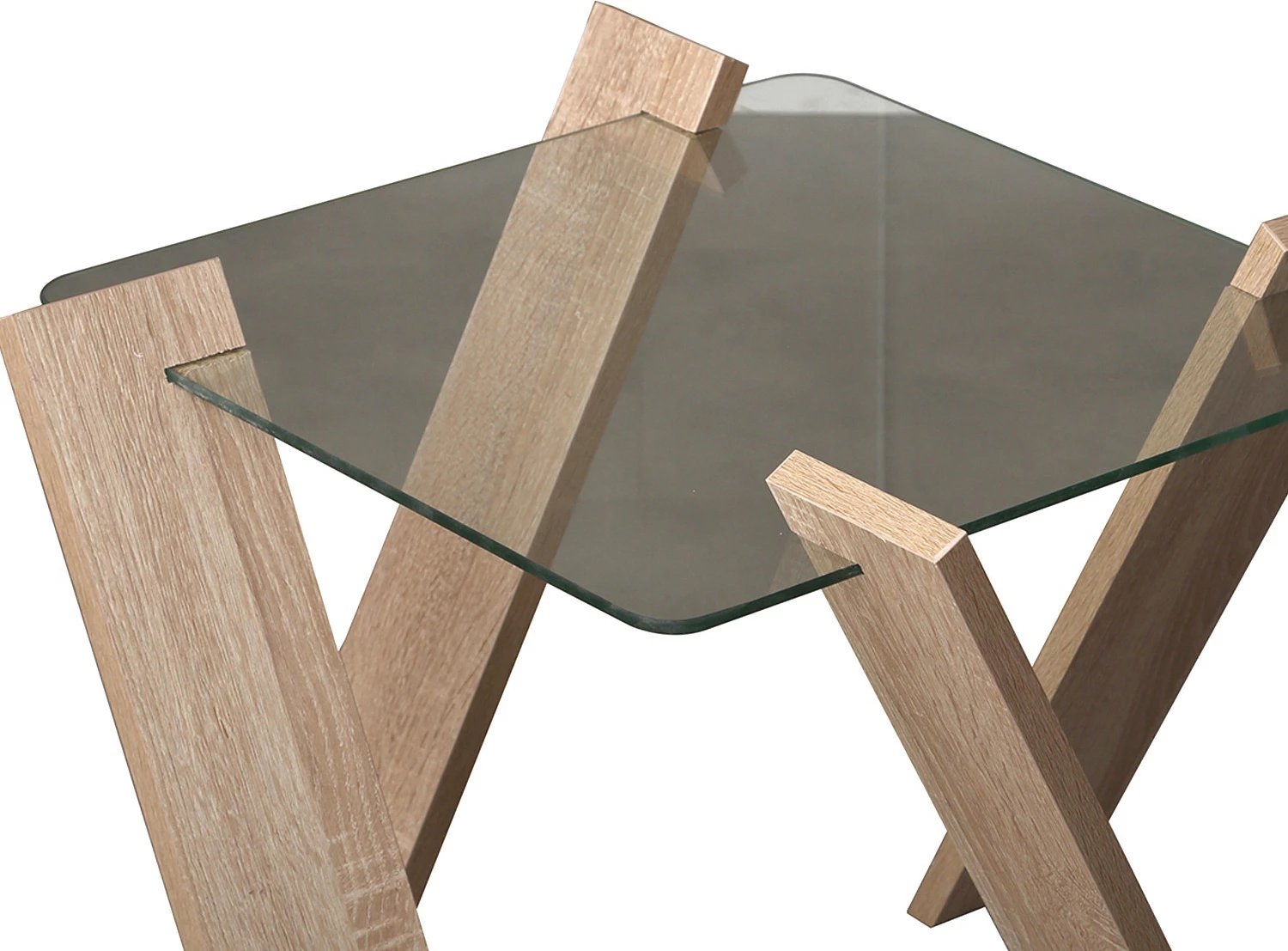 Tavolinë kafeje Hanah Home, Roman Mini, ngjyrë lisi e çelët