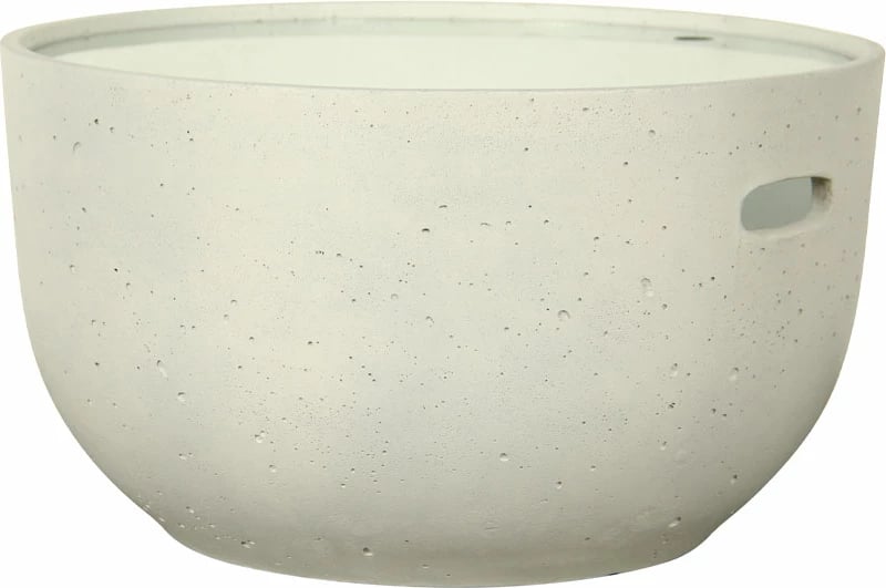 Tavolinë kafeje Cap, ngjyrë gri e çelët, 58x58x32cm