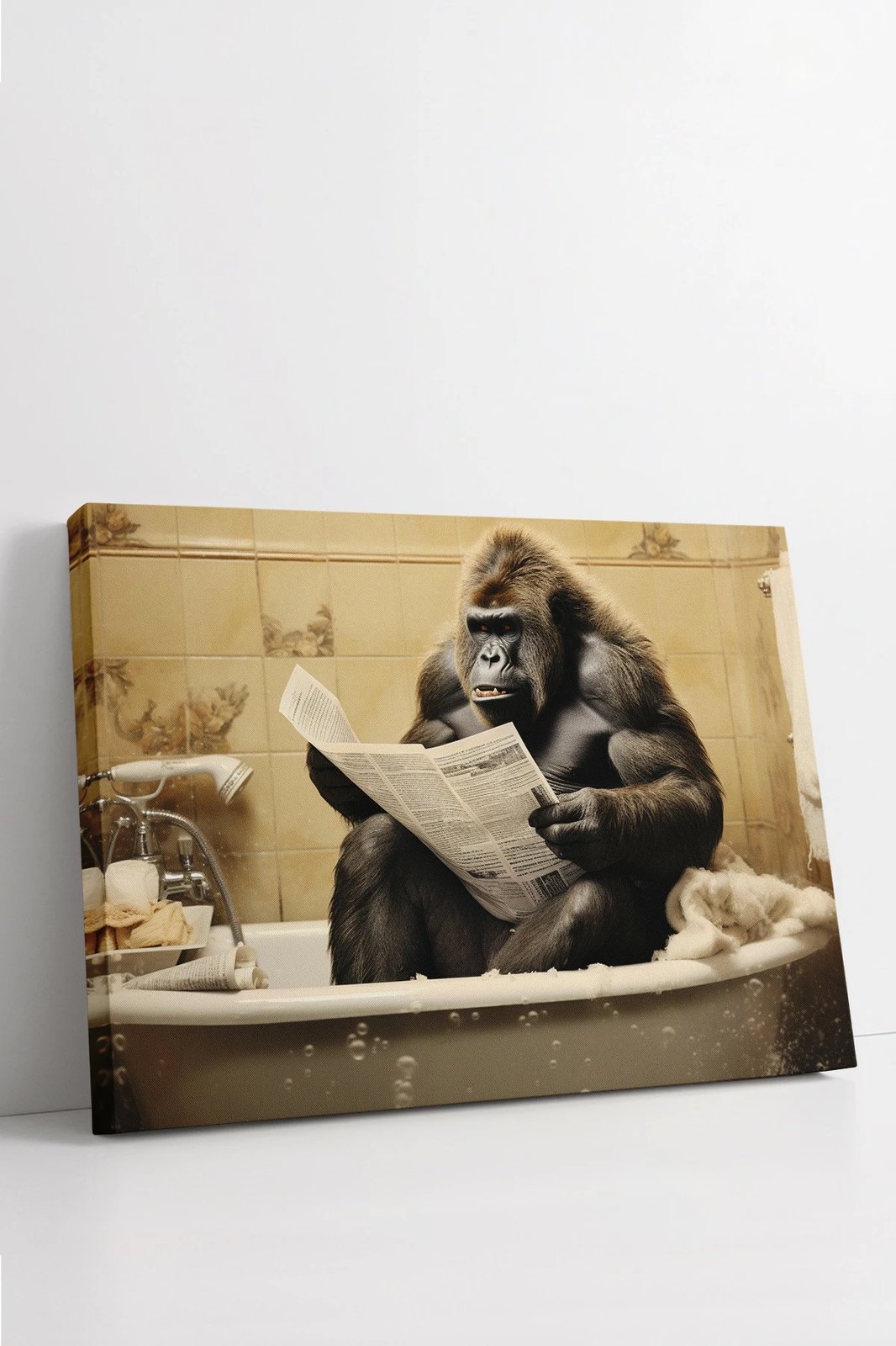 Pikturë dekorative në kanavacë, shumëngjyrëshe, Wallity, Ersyaıhyvn53, 40x60cm