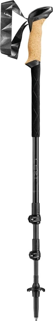 Shkop trekking LEKI Black Series Carbon, teleskopik, unisex, i zi
