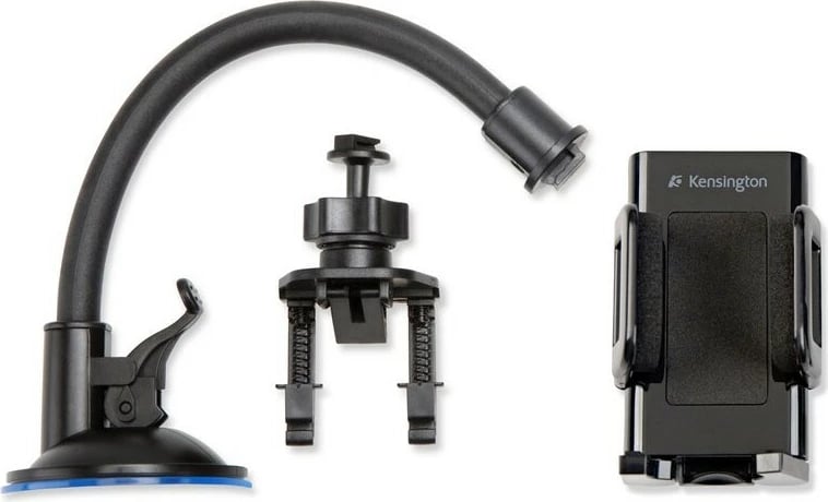 Mbajtës universal për celular Kensington, për veturë, ngjyrë e zezë Mbajtës universal për celular Kensington, për veturë, ngjyrë e zezë