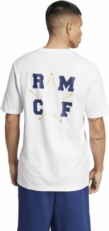 Maicë për meshkuj adidas Real Madrid, e bardhë