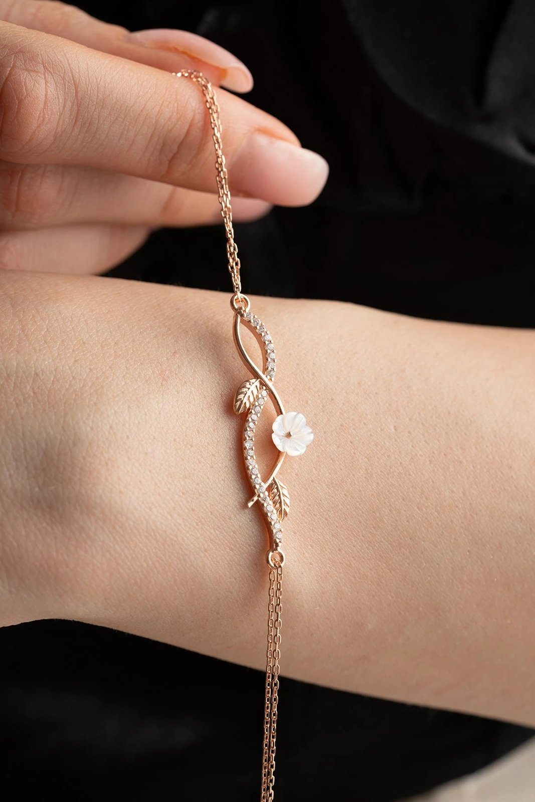 Byzylyk argjendi Jumeon, NRZ99689, ngjyrë ari rozë