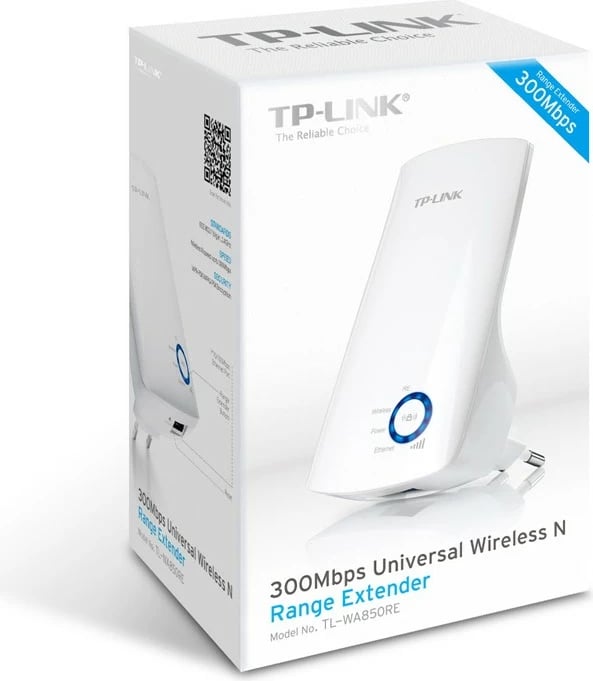 Zgjatues WiFi TP-LINK TL-WA850RE, 300Mb/s, i bardhë