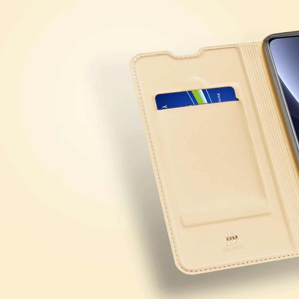 Mbështjellës Dux Ducis Skin Pro për Xiaomi 12 Pro, me kapak, Gold