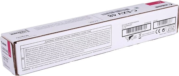 Toner, Canon, C-EXV 48 (9108B002AA), rendiment 9,750–23,700 fq., origjinal, magenta, 1 copë