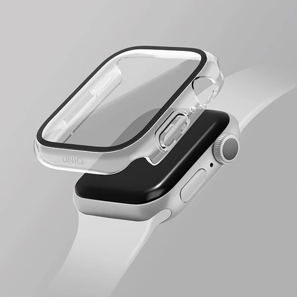 Mbështjellës UNIQ Nautic për Apple Watch Series 7/8/9, 41mm, Transparent