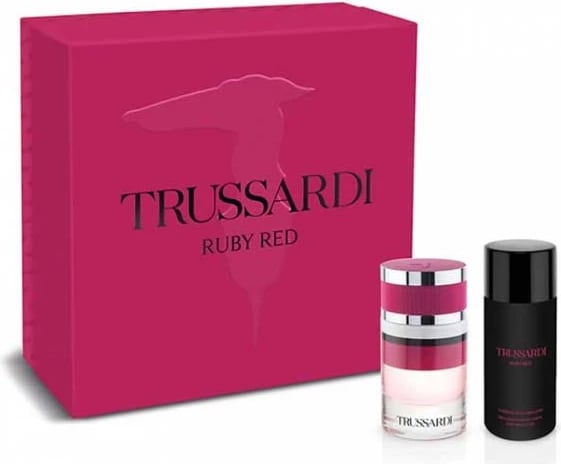 Set Eau de Parfum për femra Trussardi Ruby Red, 60ml, 2 copë, ruby red