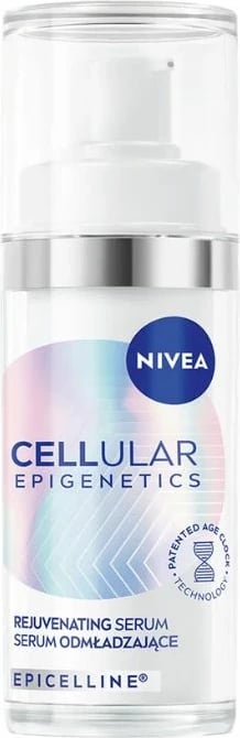 Serum për fytyrë Nivea Cellular Epigenetics Youth-Enhancing për femra 30ml Serum për fytyrë Nivea Cellular Epigenetics Youth-Enhancing për femra 30ml