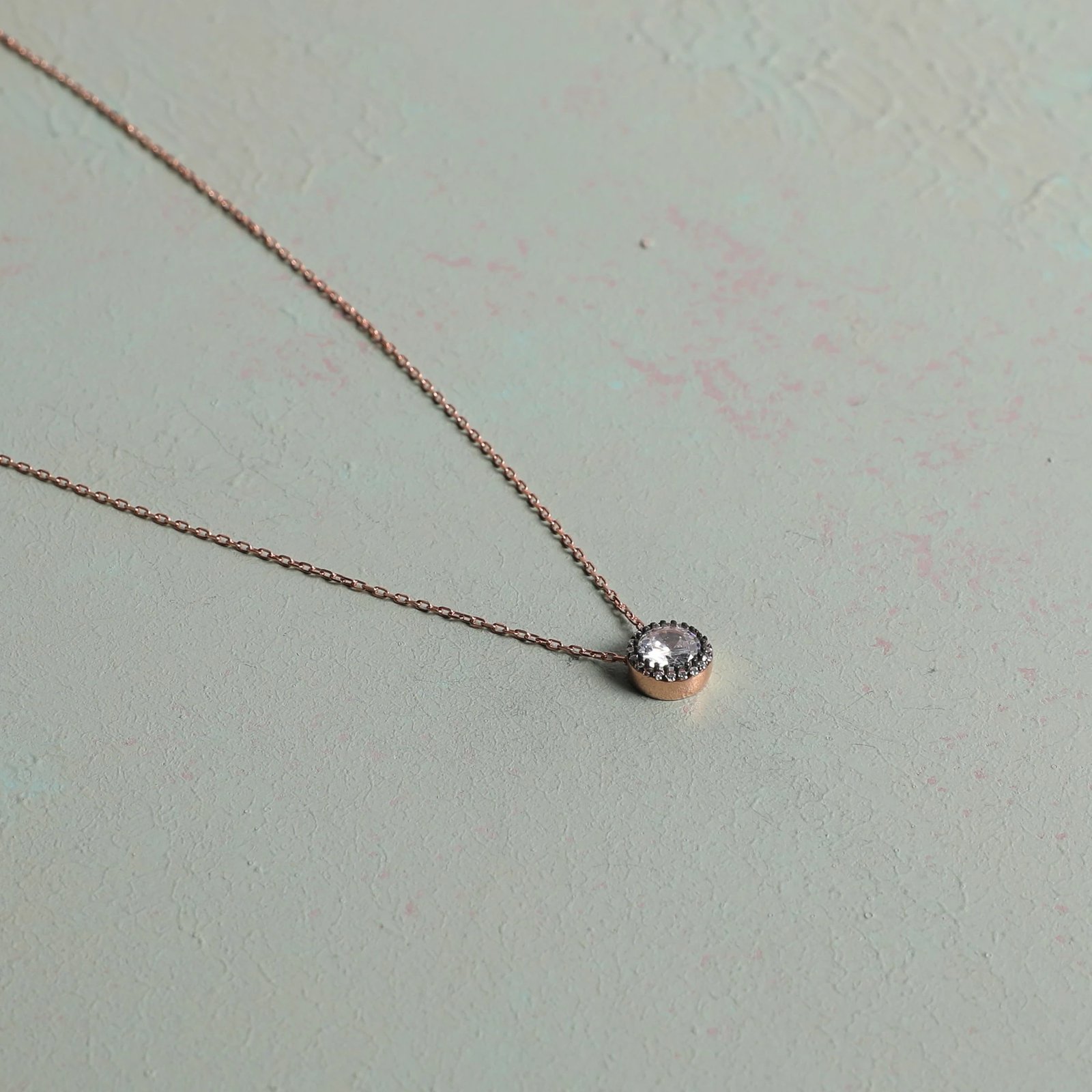 Qafore argjendi, ngjyrë rozë ari, Jumeon, 8828