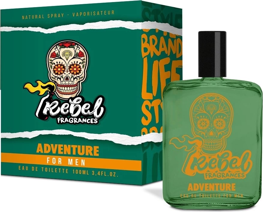 Eau de Toilette për meshkuj Rebel Adventure 100ml