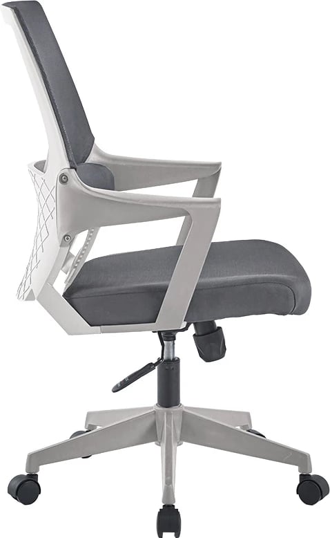 Karrige zyre ergonomike, material rrjetë, ngjyrë gri