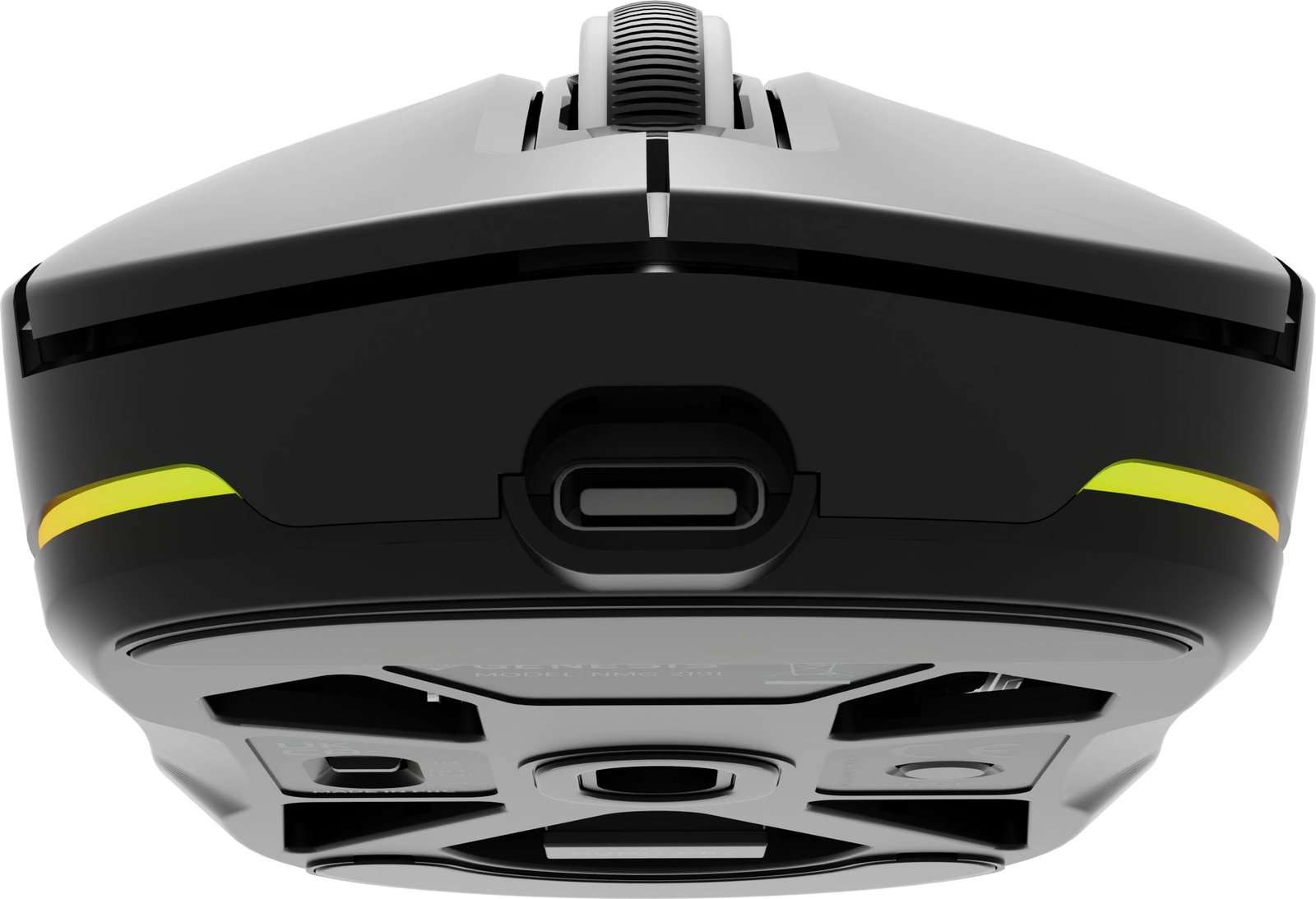 Maus gaming Genesis Zircon 660, wireless + Bluetooth + USB, 12000 DPI, i zi