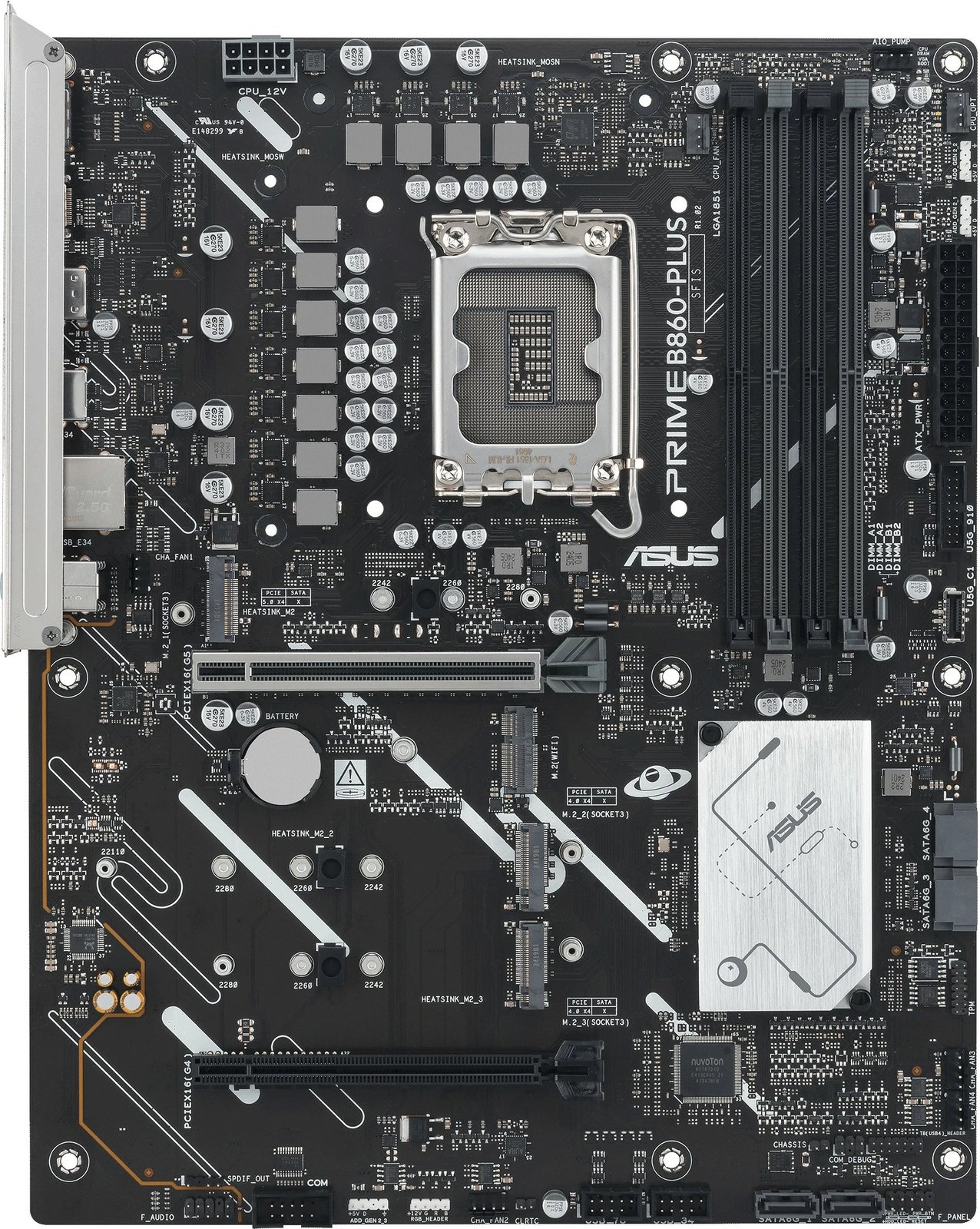 Pllakë amë ASUS PRIME B860-PLUS-CSM, LGA1851, ATX