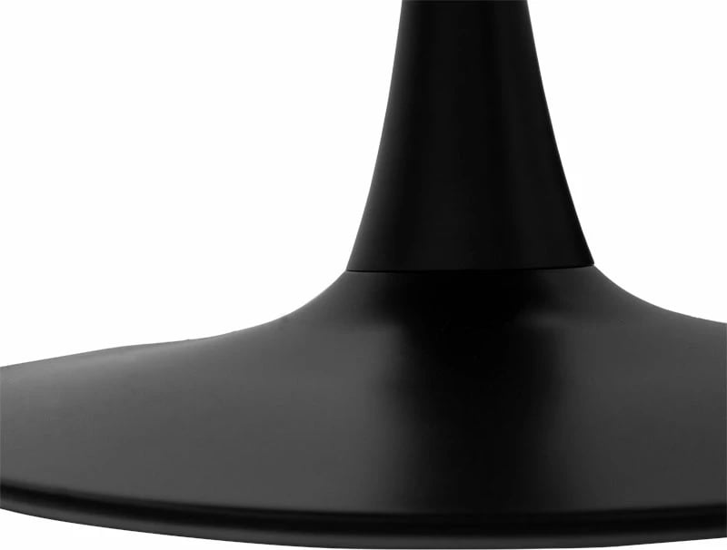 Set tavoline me karrige Balou-Grato, 5 copë, e zezë-gri, D120x73cm