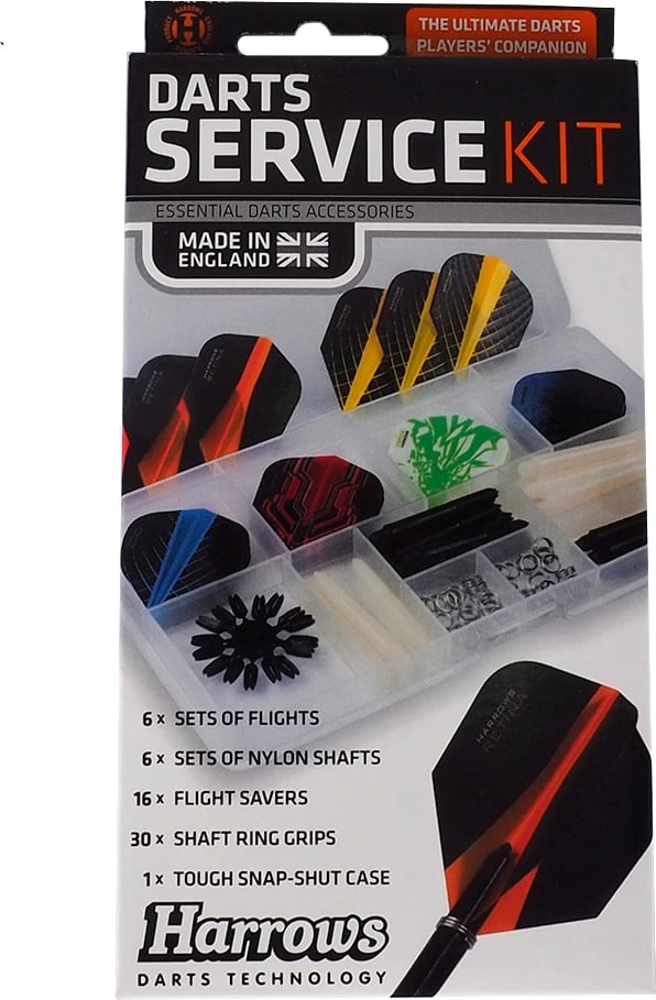 Set për dart Harrows, ngjyrë shumëngjyrëshe