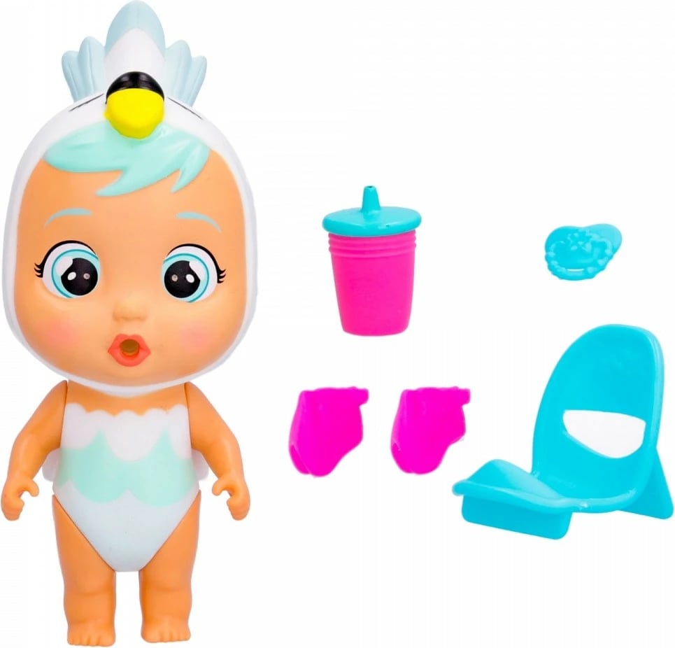 Kukull Cry Babies Magic Tears Beach Babies Sydney, Tm Toys, IMC910379, plastikë