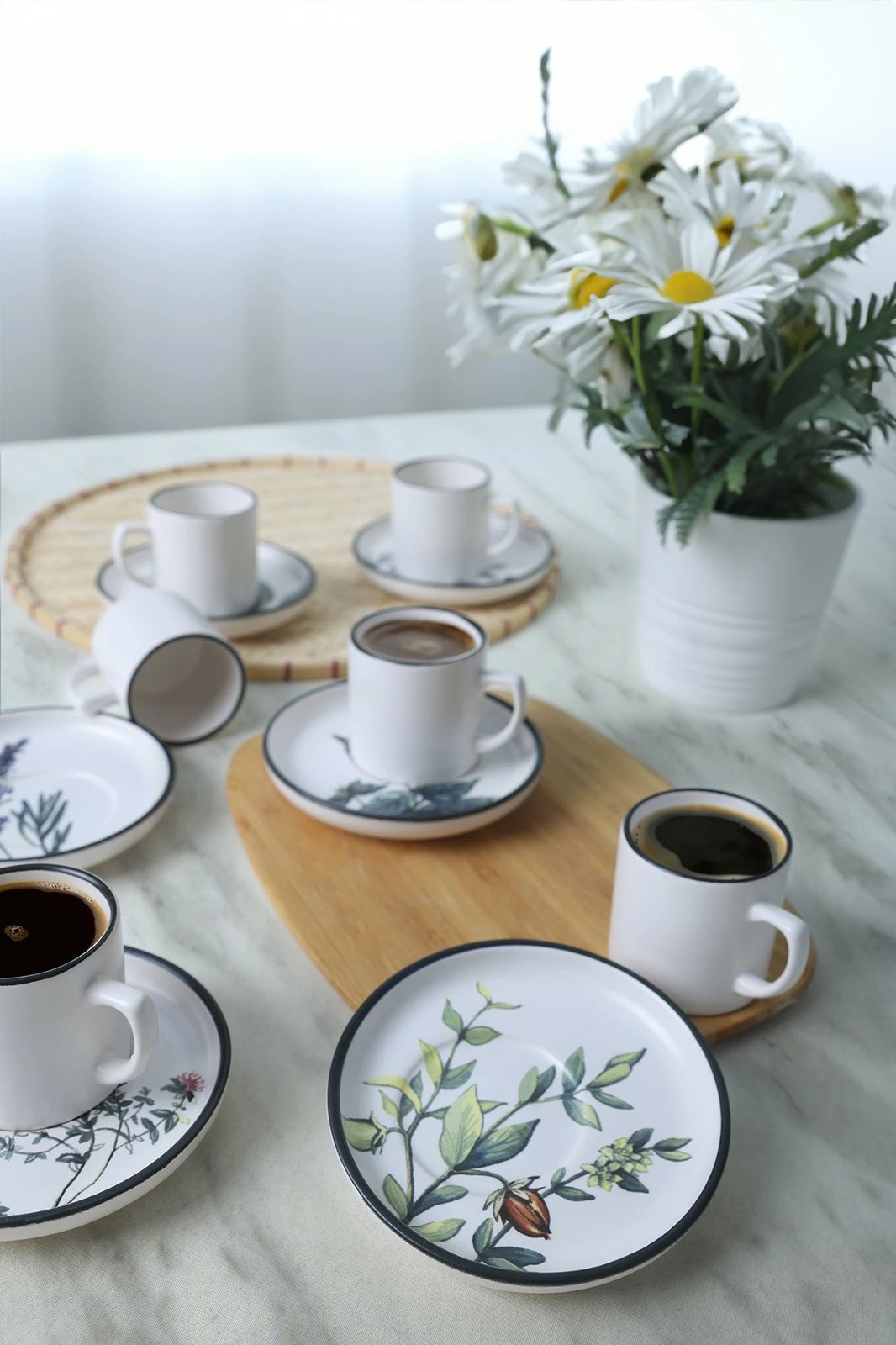 Set filxhanash kafeje (12 copë), Hermia Concept, X00018723