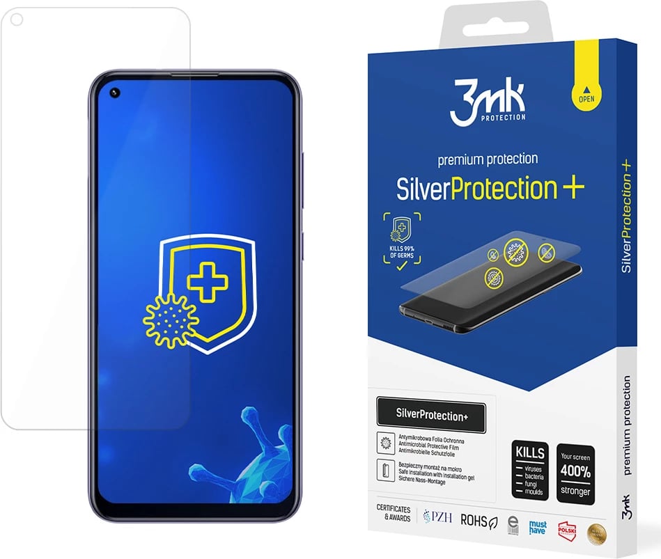 Mbështjellës ekran 3mk SilverProtection+ për Samsung Galaxy M11, Transparent