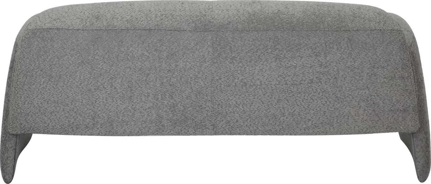 Divan 2-vendësh TREK FH9680.01 kornizë metali-gri pëlhurë 160x80x63Hcm