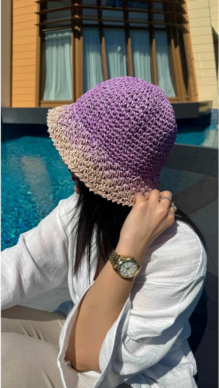 Kapelë për gra, ngjyrë lejla, Jumeon, Hsr2072