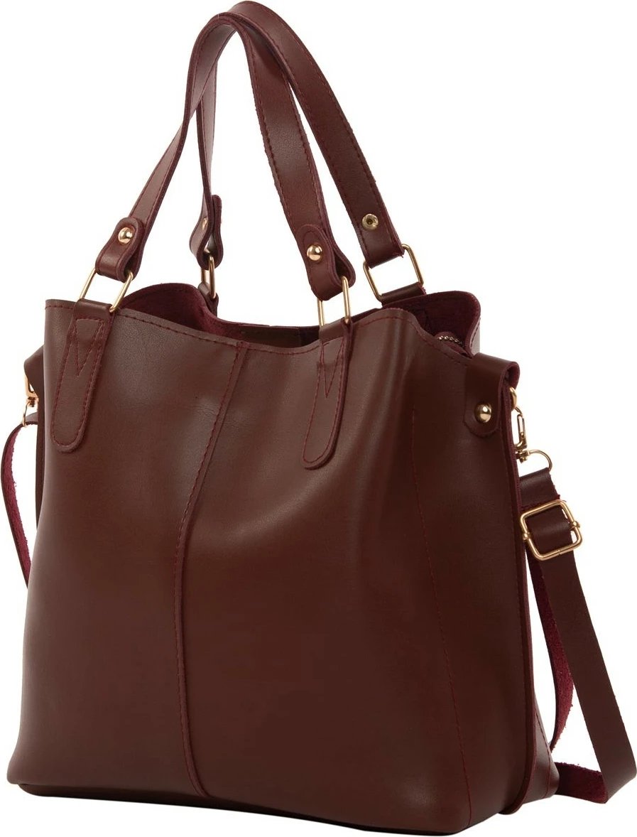 Çantë krahu, ngjyrë e kuqe e errët, Zoozie Bags, 2918 - 39704