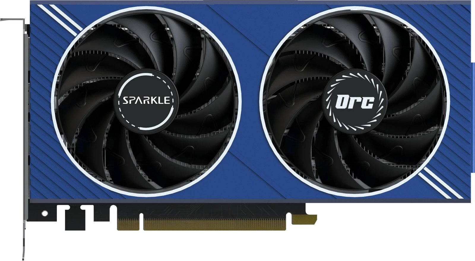Kartelë grafike Sparkle Intel Arc A580 ORC OC Edition, 8 GB, GDDR6, PCI Express x16 4.0, Ngjyrë e zezë, blu, argjend
