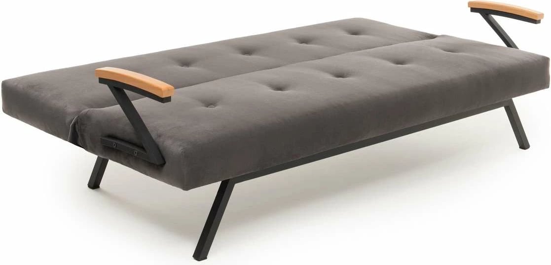 Divan-krevat 3 vende, Atelier del Sofa, Zven, ngjyrë gri