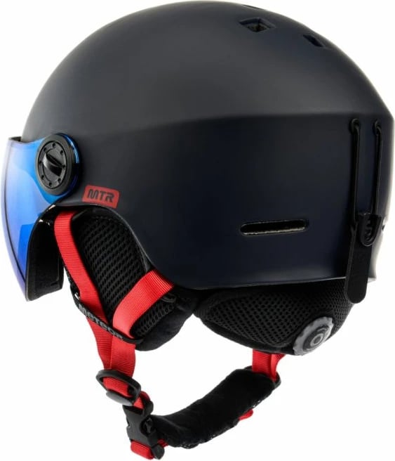 Helmetë skijimi Meteor për të rritur, navy blue