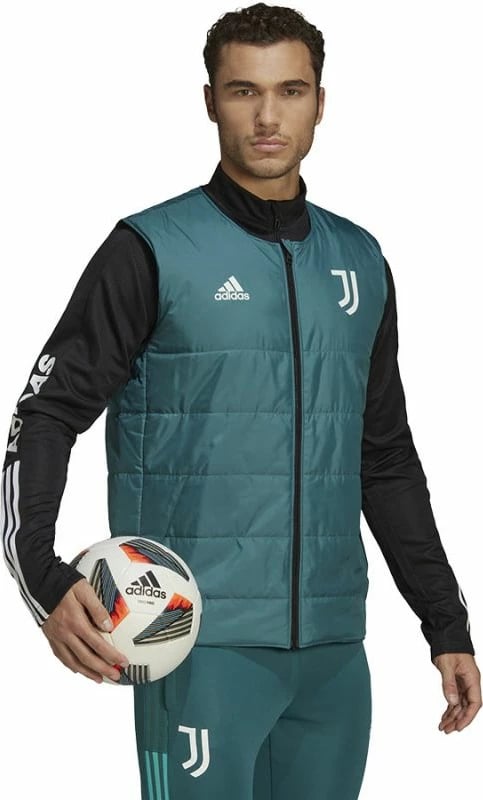 Jelek sportiv për meshkuj adidas, modeli Juventus, blu dhe zi