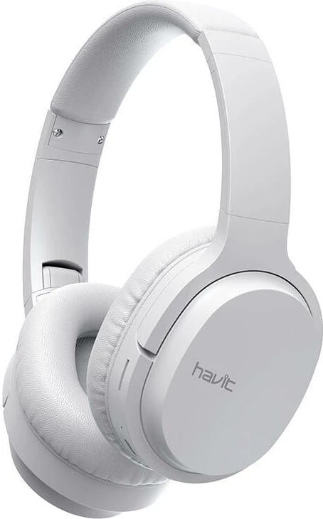 Kufje wireless Havit I62, over-ear, Bluetooth 5.1, mikrofon, e bardhë Kufje wireless Havit I62, over-ear, Bluetooth 5.1, mikrofon, e bardhë