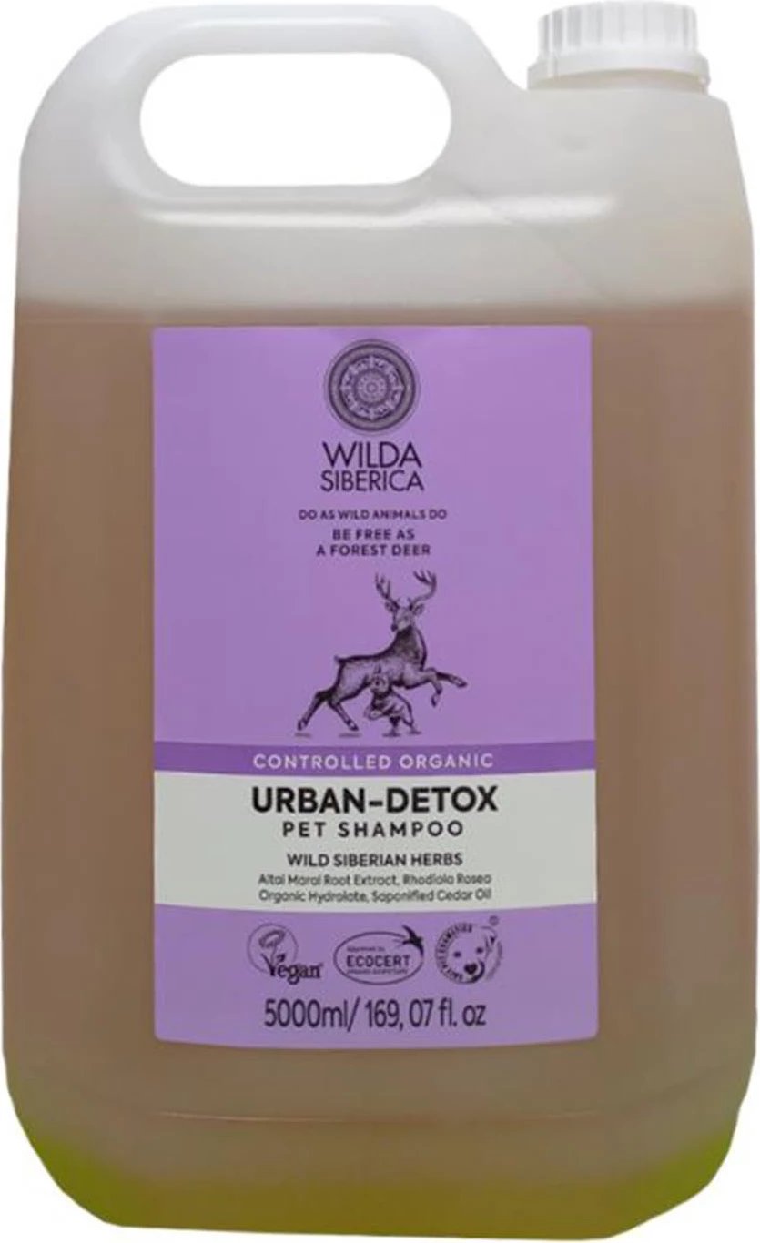 Shampon për kafshë shtëpiake Natura Siberica Wilda Urban-Detox 5000ml