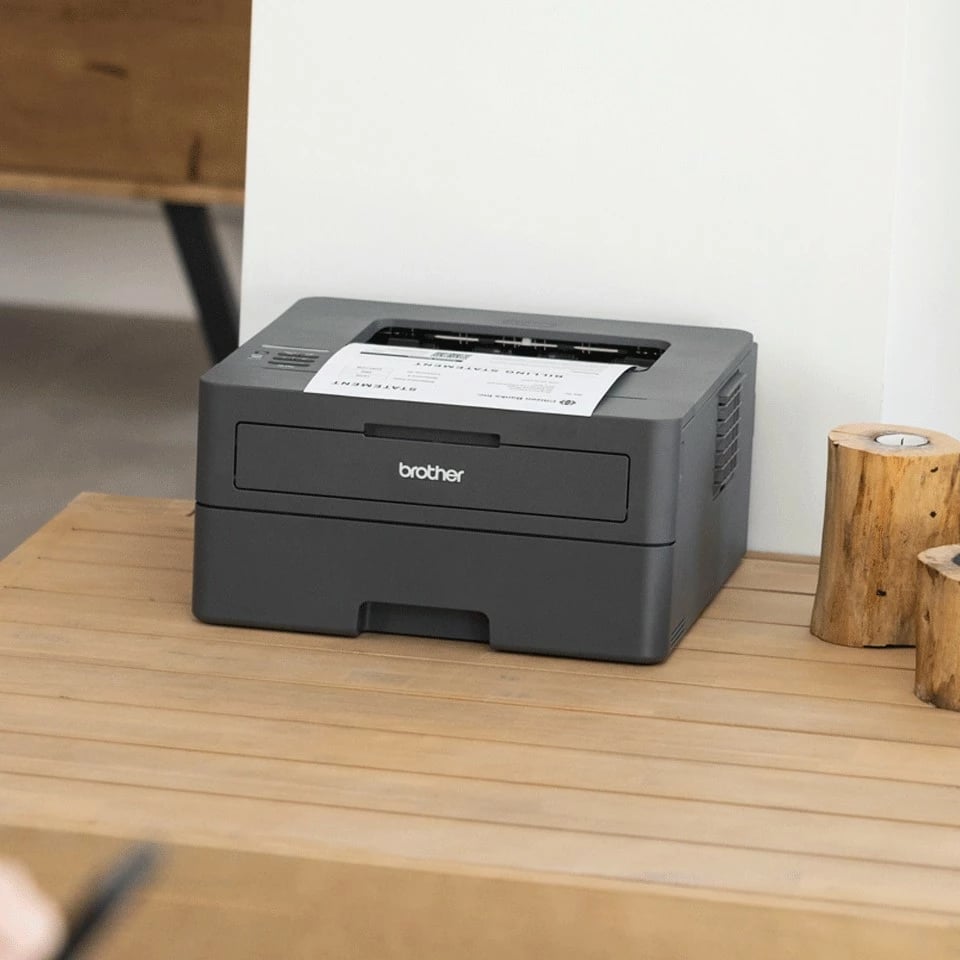 Printer lazer Brother HL-L2400DWE, 1200x1200 DPI, A4, 30 ppm, Duplex, Wi-Fi, i zi