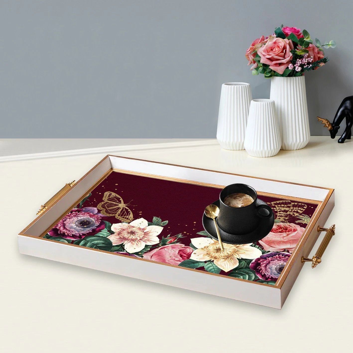 Tabaka prej qelqi, dizajn Aberto, TPB9825, shumëngjyrëshe