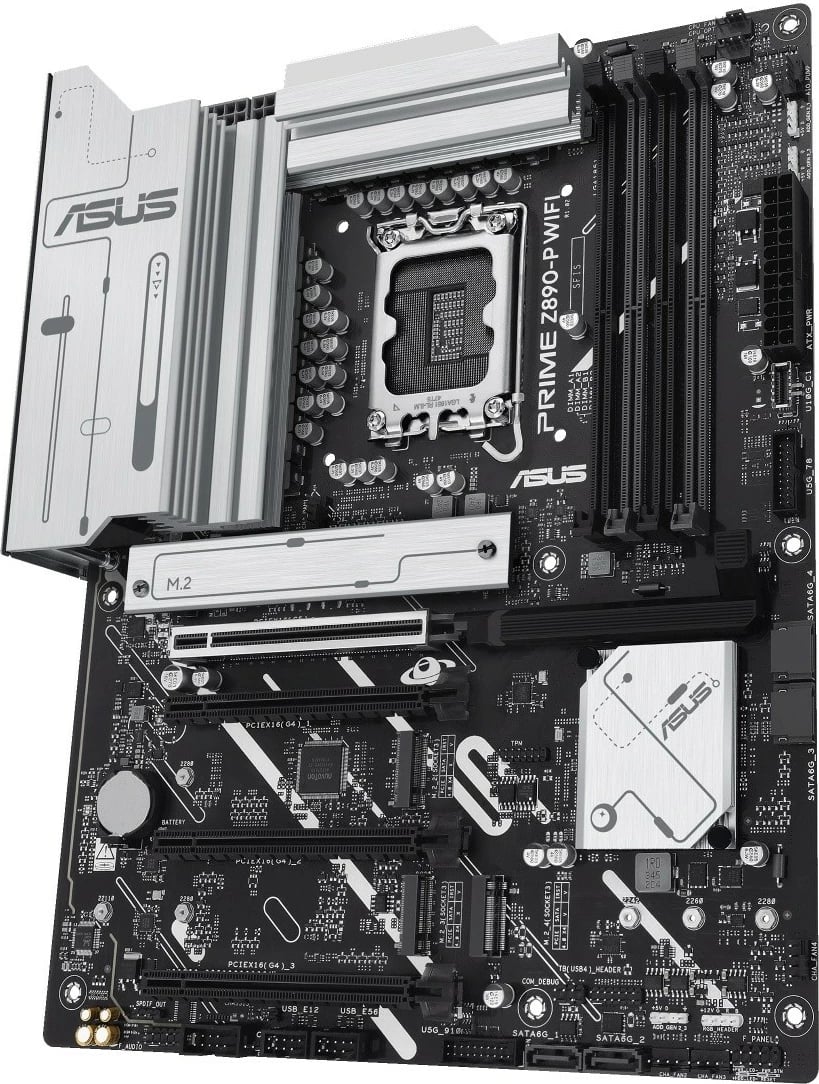 Pllakë amë Asus PRIME Z890-P WIFI, ATX, LGA1851, DDR5, WiFi, e zezë
