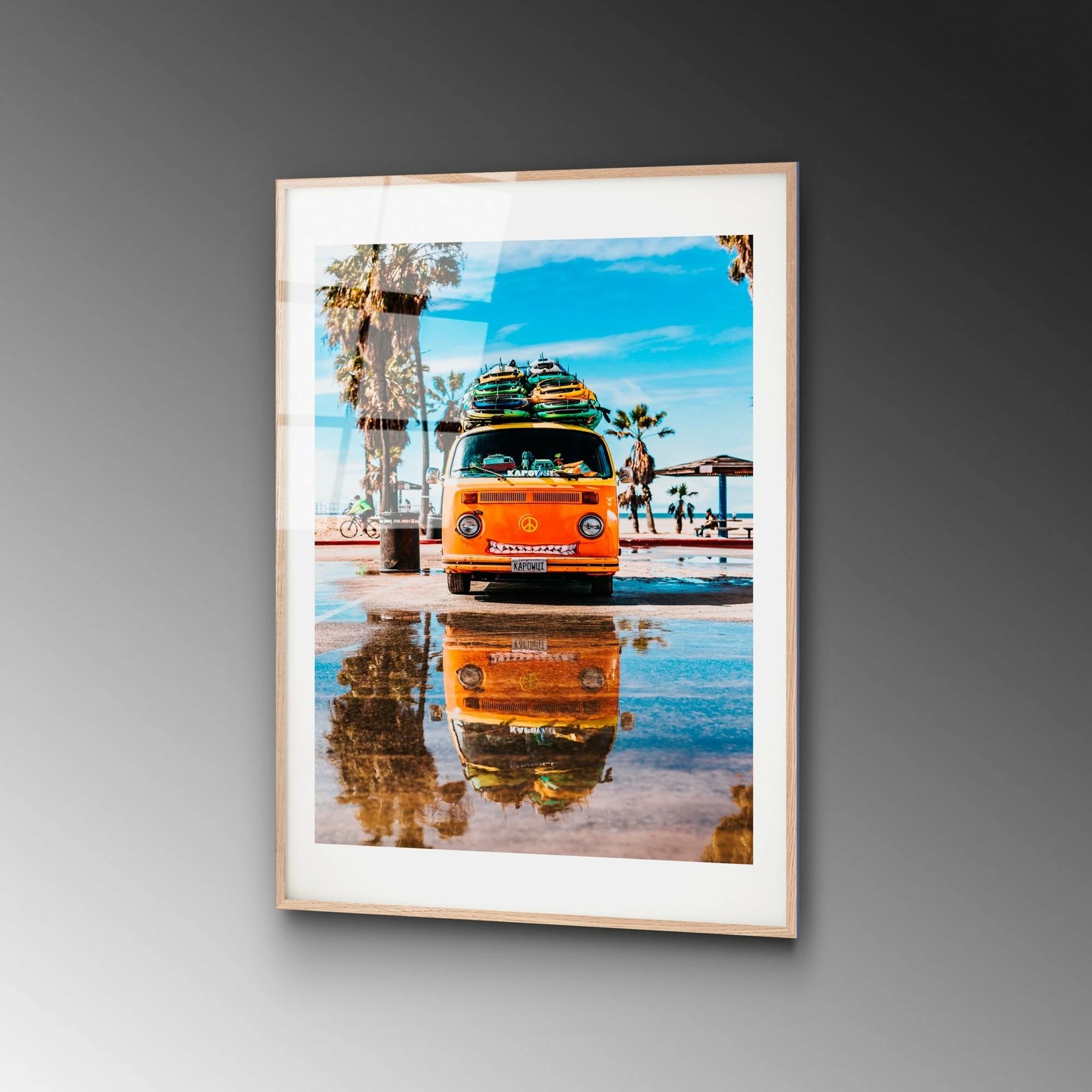 Pikturë dekorative prej xhami të temperuar, Wallity, UV-1073, 30x45cm